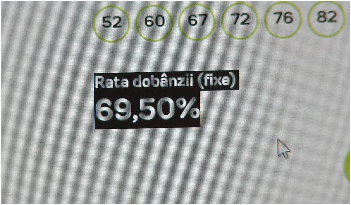 O tânără s-a împrumutat 7.000 de lei la un IFN şi a avut de plată 78.000 de lei