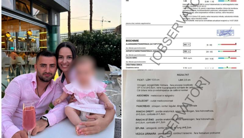 Buletinul de analize al fetiţei care a murit la stomatologie. Părinţii: "Ne-au spus că nu afectează cu nimic"