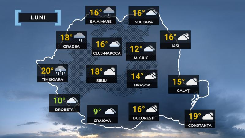 Vremea de mâine 17 noiembrie în ţară Vremea de mâine 17 noiembrie în ţară