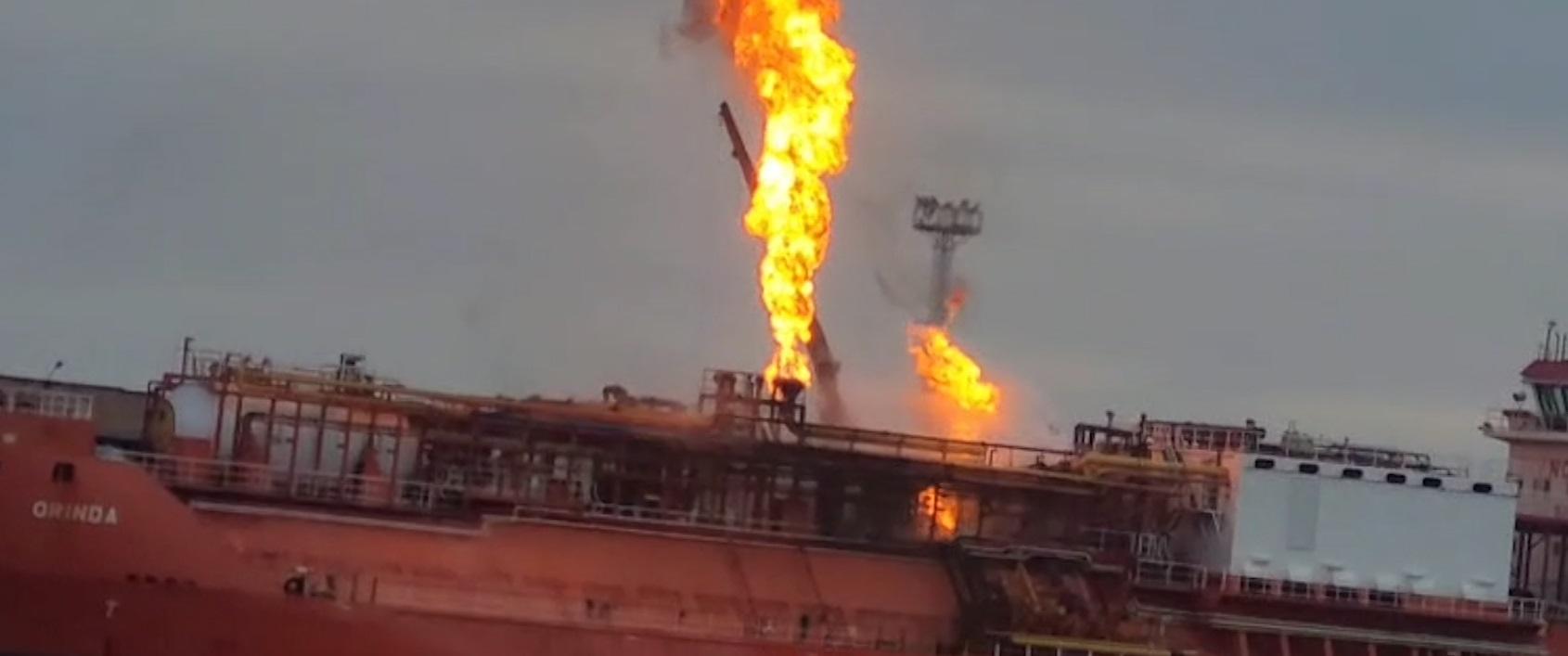 Arafat, despre riscul ca nava cu 4.000 de tone de GPL să explodeze: Un impact pe o rază de până la 5 km