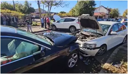 Venea de la Împărtăşanie şi s-a trezit implicat într-un accident auto. Ghinionul unui preot din Constanţa