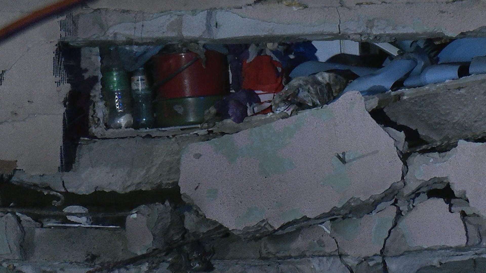 Filmul exploziei din Buftea. O butelie defectă a creat haos. "Uşile de la bucătărie le-am găsit în parcare"