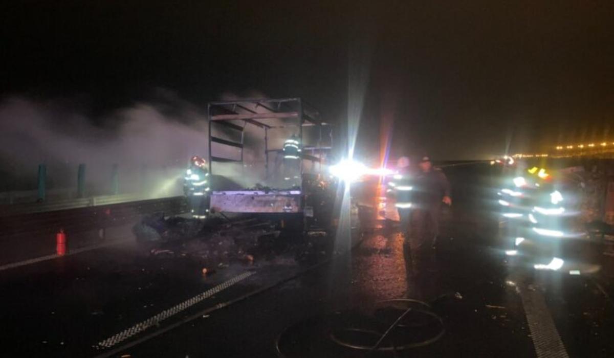 Plan roșu activat în Hunedoara, în urma unui accident în lanţ cu 4 autovehicule. 5 persoane au fost rănite