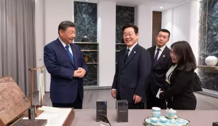 Moment rar cu Xi Jinping în public. Gluma liderului chinez a ţinut prima pagină a ziarelor de la Seul