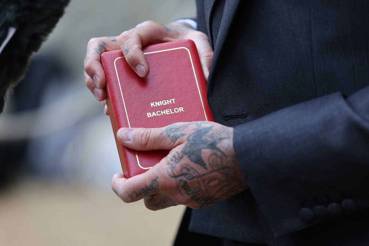 David Beckham, înnobilat de Regele Charles