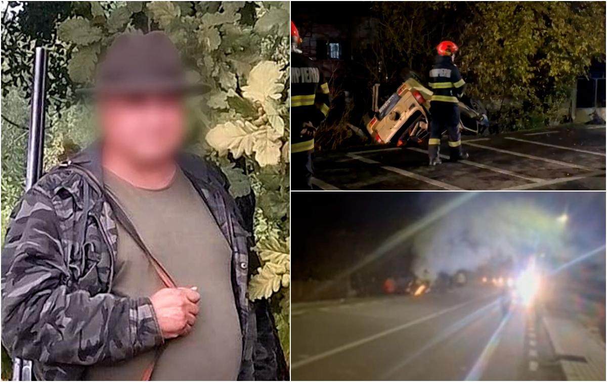 Poliţistul beat, care a provocat un accident în Maramureş şi a ucis un om, a recunoscut că se afla la volan