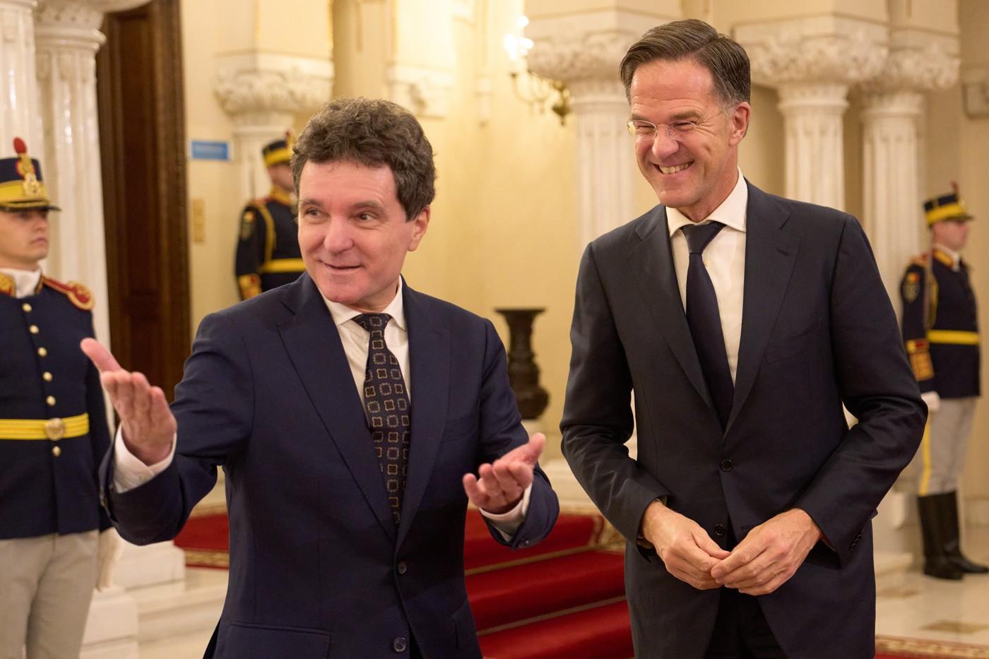 Înlocuirea trupelor SUA și apărarea antiaeriană a României. Ce a discutat Nicușor Dan cu șeful NATO