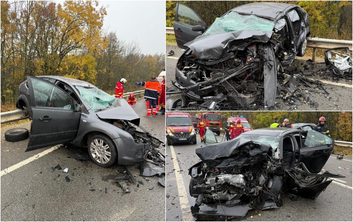 Doi morți și un grav rănit într-un accident produs duminică pe DN 56, în Dolj