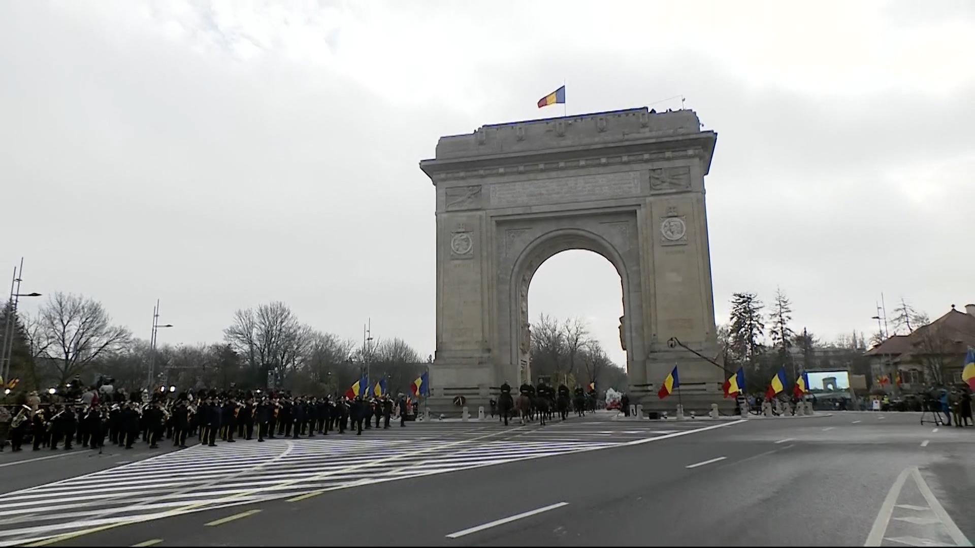 Parada de 1 Decembrie la Arcul de Triumf. Cele mai importante momente. Zeci de mii de oameni au participat