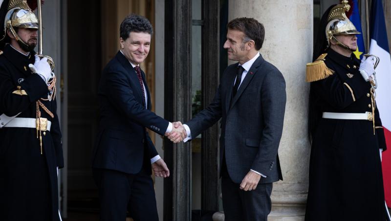 Nicuşor Dan, după discuţiile cu Macron: "Dacă vom avea drone, o să vedeţi că le dăm jos"