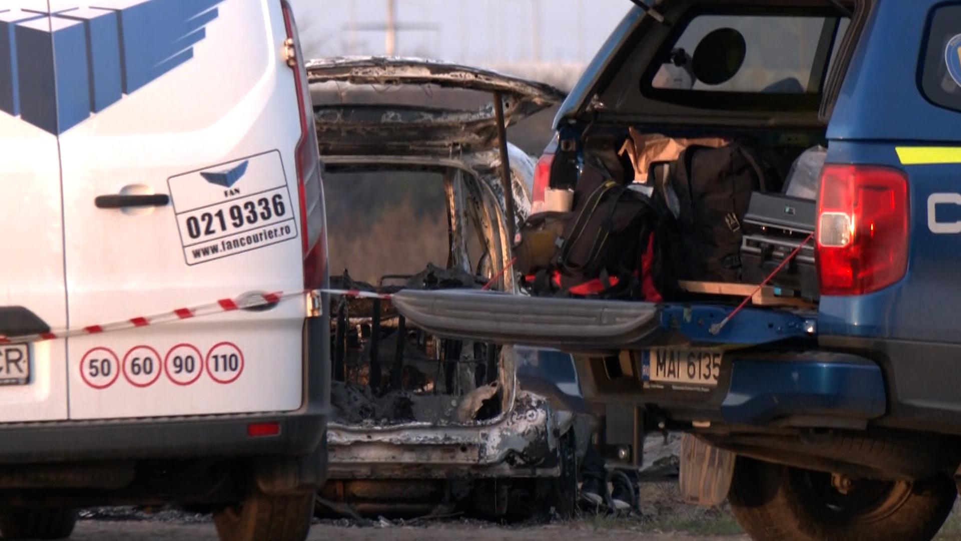 Filmul tragediei din Oradea, unde Mircea a fost găsit carbonizat în maşina pe o închiriase pentru ridesharing