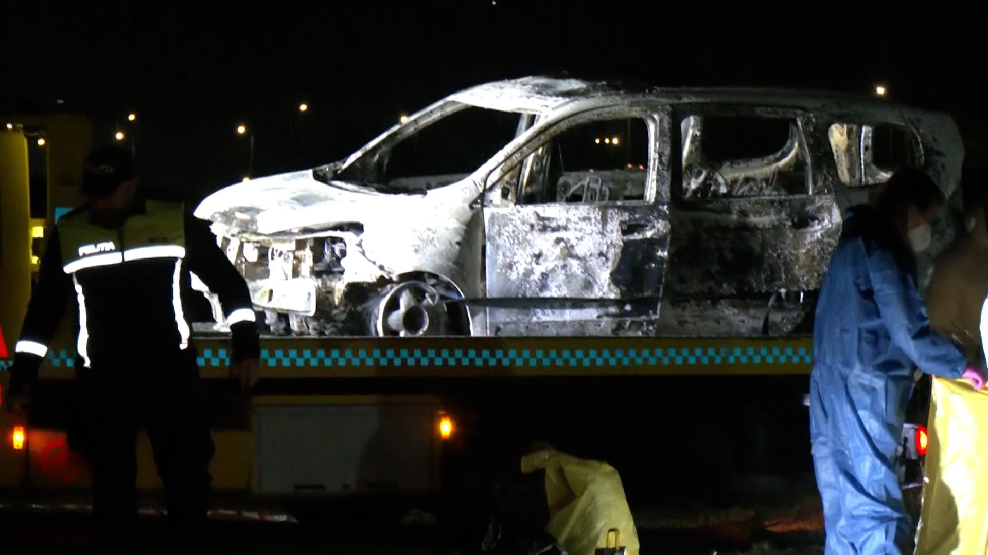 Filmul tragediei din Oradea, unde Mircea a fost găsit carbonizat în maşina pe o închiriase pentru ridesharing