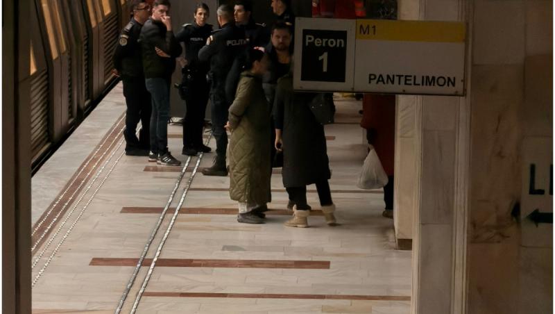 Circulaţie blocată la metrou, după un incident grav în staţia Crângaşi. O femeie ar fi prinsă sub şine