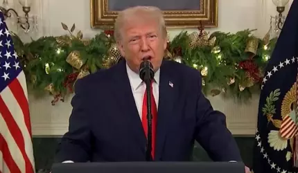 Trump transformă discursul de Crăciun într-un atac direct la adresa lui Biden și Obama