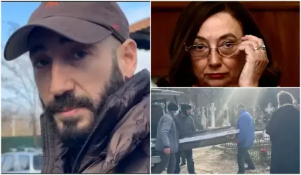 VIDEO Rodica Stănoiu, înmormântată a doua oară. Presupusul iubit spune că rudele se luptă pe averea ei