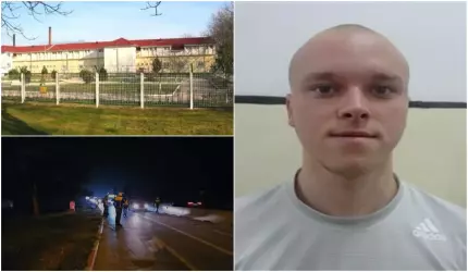 VIDEO Un deţinut de la Penitenciarul Poarta Albă a evadat pentru 7 ore. S-a prefăcut că îi e rău şi a sărit gardul