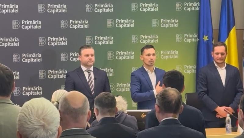 Ciprian Ciucu a depus jurăm&acirc;ntul ca primar al Capitalei: "&Icirc;n acest moment oraşul nostru nu stă foarte bine"