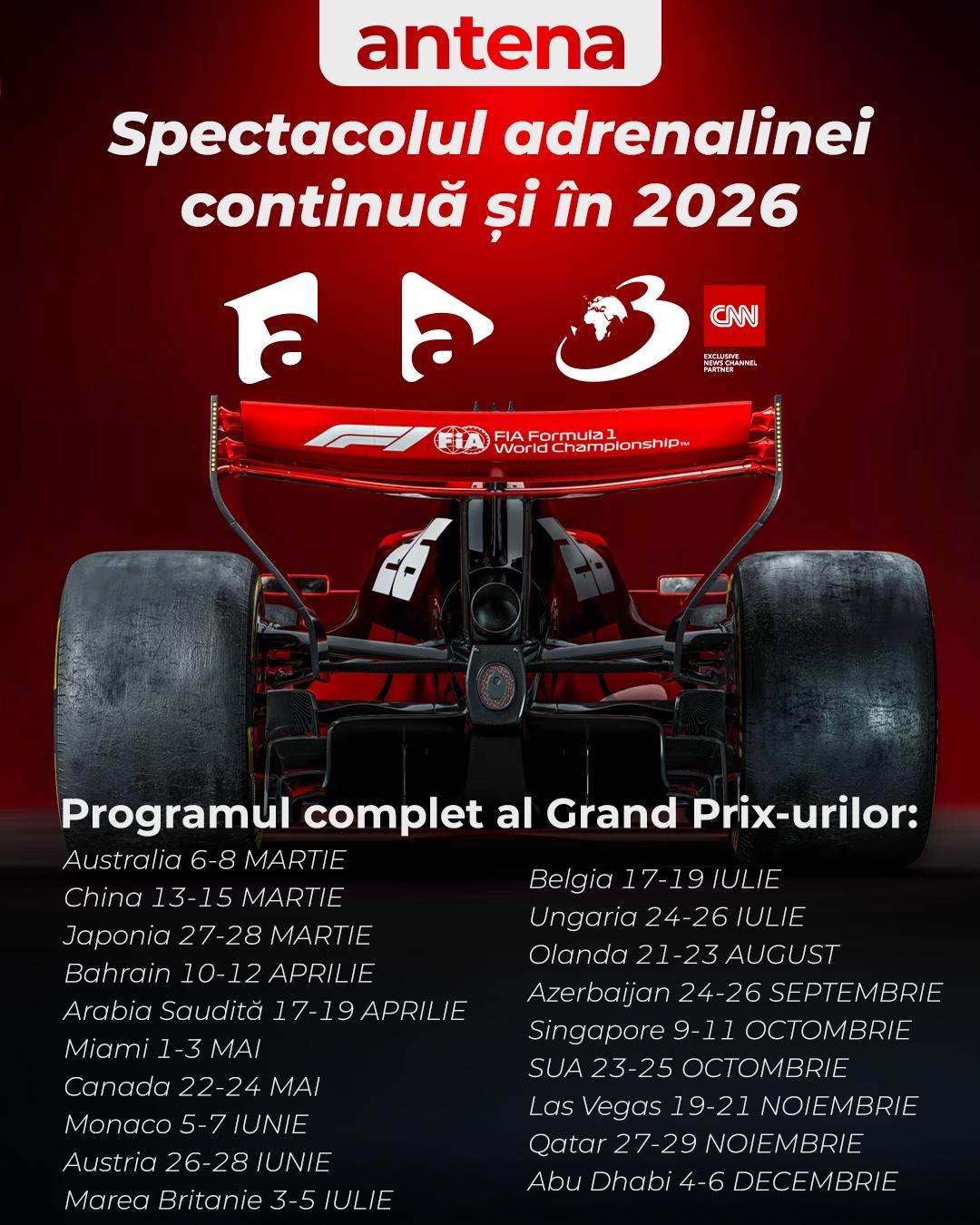 INFOGRAFIE. Schimbări majore în Formula 1. Cum vor arăta noile monoposturi