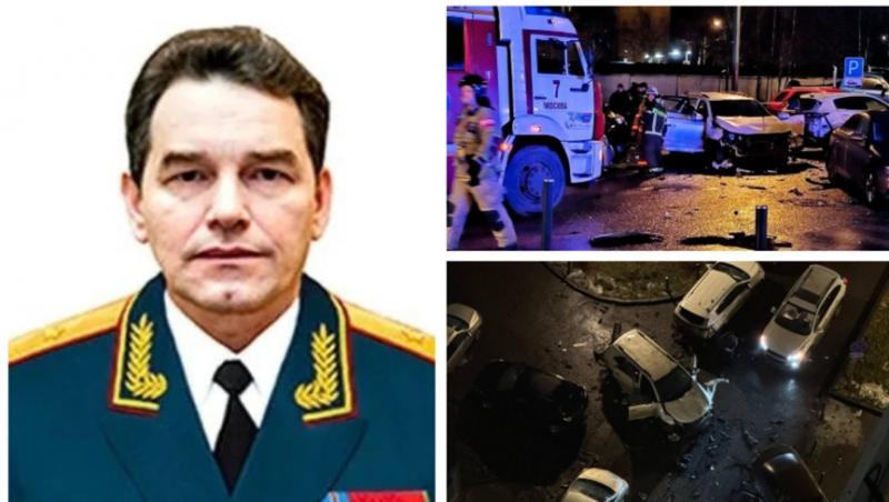 Un general din Statul Major rus, ucis &icirc;n explozia unei maşini capcană, la Moscova