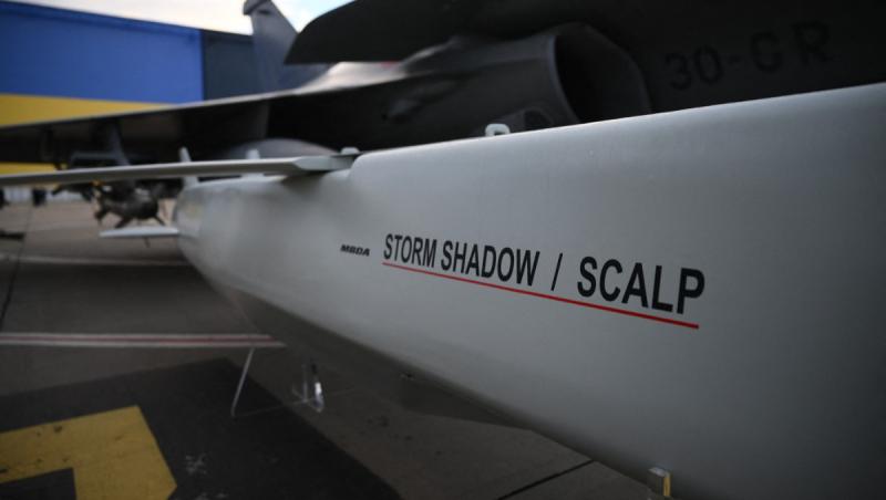 Ucraina a lansat un atac masiv cu rachete Storm Shadow asupra instalaţiilor energetice ruseşti