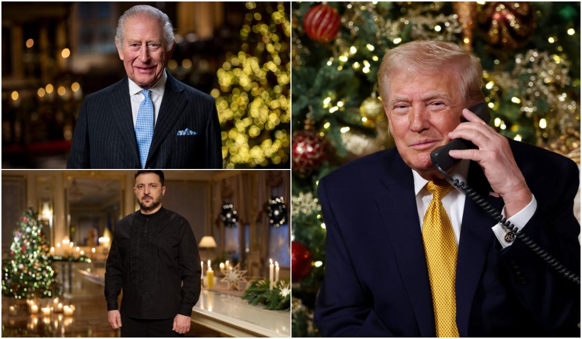 Pacea, tema centrală în urările de Crăciun transmise de liderii lumii. Zelenski: Împărtăşim cu toţii un vis