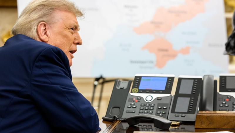 Donald Trump anunţă că a stat de vorbă cu Vladimir Putin &icirc;nainte de &icirc;nt&acirc;lnirea cu Zelenski