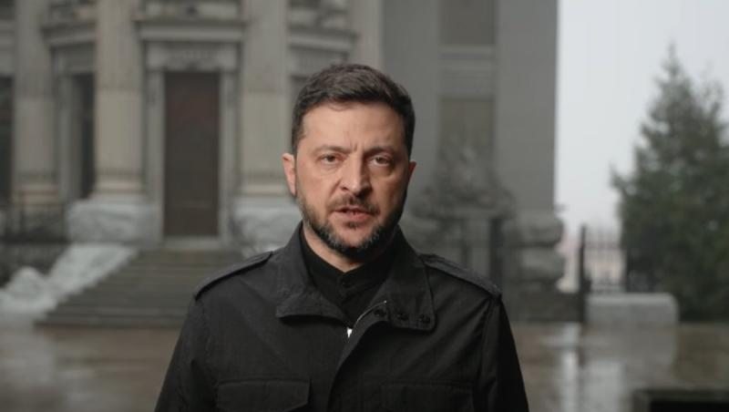 Reacţia lui Zelenski la acuzaţiile Rusiei: "Ei pregătesc terenul ca să atace Kievul. Trebuie să fim atenţi!"