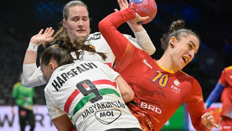 România, învinsă de Ungaria în drumul spre sferturile Campionatului Mondial de handbal