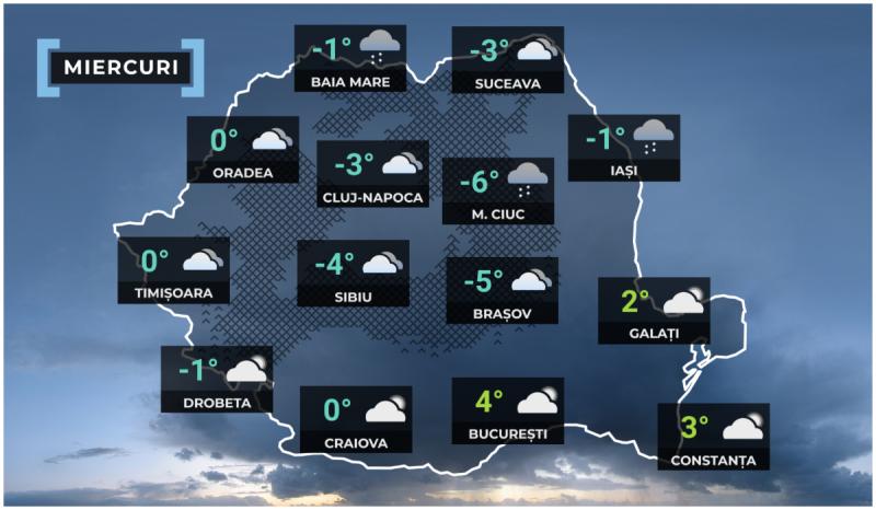 Vremea de mâine 31 decembrie în ţară