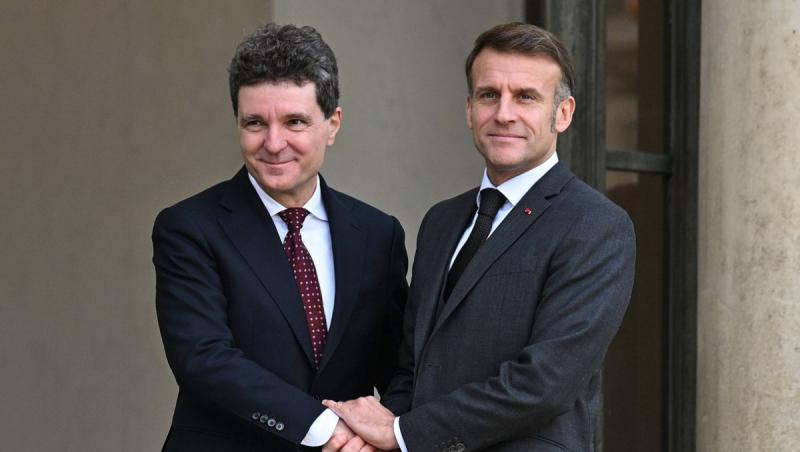 Macron vine în România. Nicuşor Dan: "Oricând există o forţă europeană puternică care apără România"