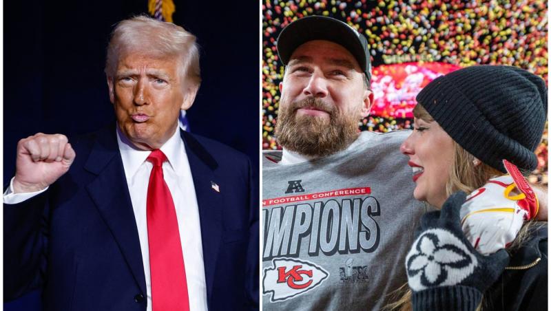 Reacţia lui Donald Trump, după ce Taylor Swift a fost huiduită la Super Bowl. Nu e prima ironie la adresa ei