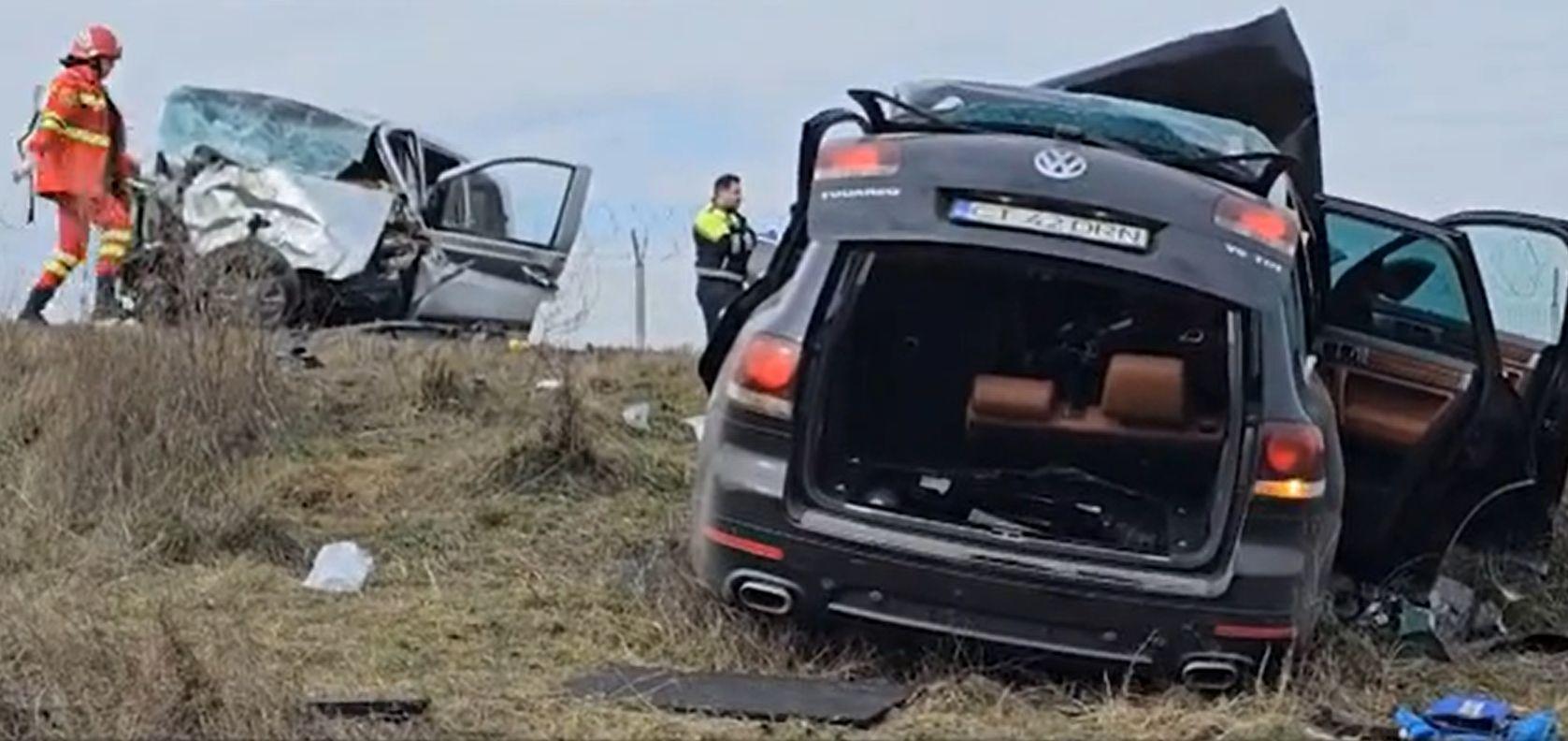 accident constanta cu masinile facute praf