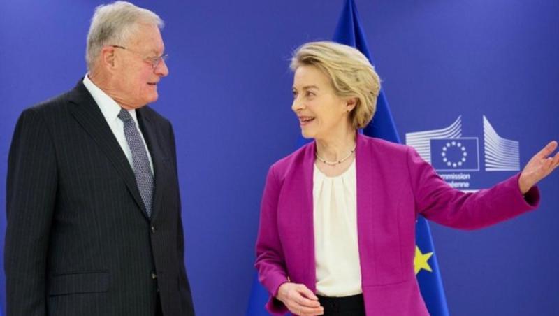 "Momentul e crucial". UE vrea să facă echipă cu SUA pentru a obţine o pace justă în Ucraina, spune Ursula von der Leyen