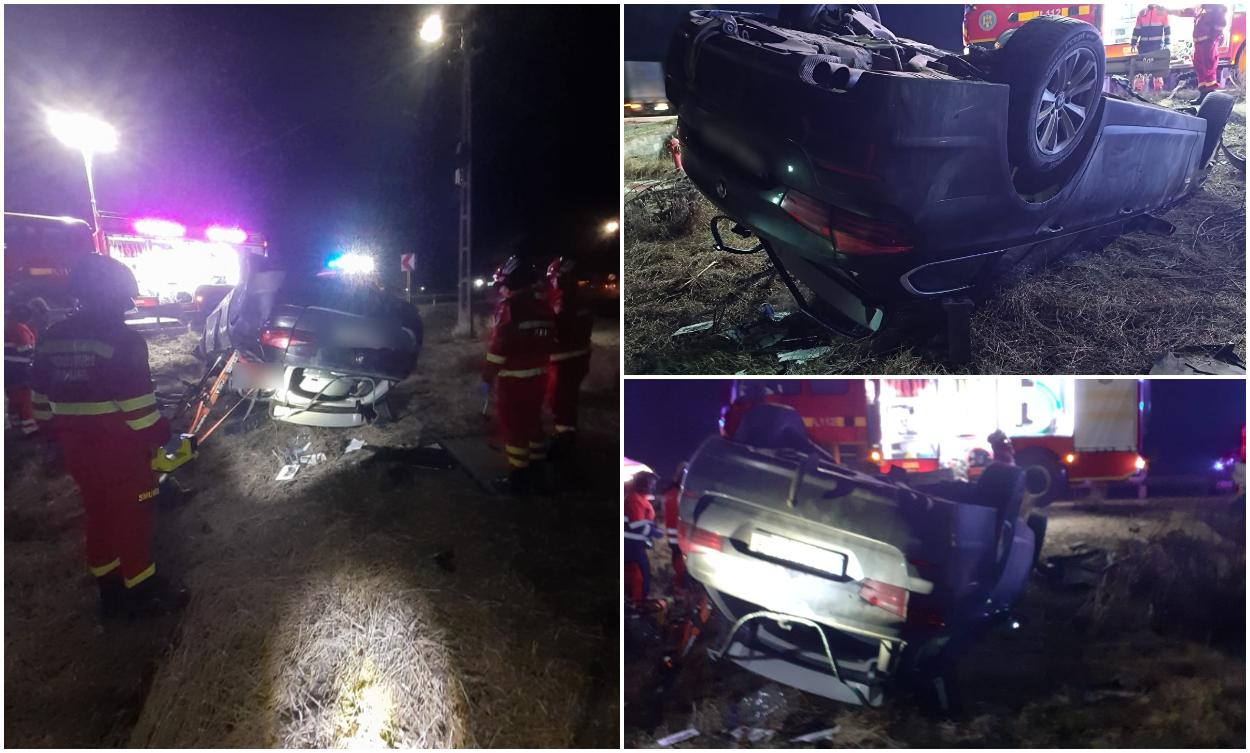 Accident grav la Buneşti. Un tânăr şi-a pierdut viaţa