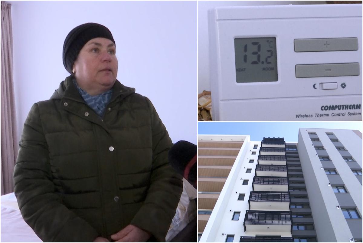 14 familii lăsate fără curent, în plină iarnă, şantajate de un dezvoltator imobiliar: "Nu avem cum să locuim aici"