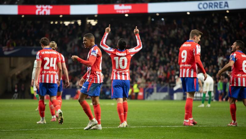 Atletico Madrid - Getafe, scor 5-0. Echipa lui Diego Simeone s-a calificat în semifinalele Cupei Spaniei