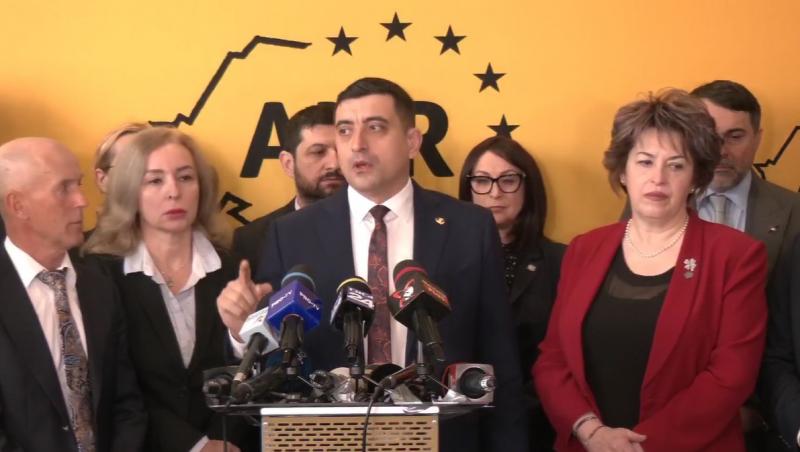 George Simion, despre o eventuală candidatură a sa la prezidențiale: "Aşteptăm sfatul pe care ni-l va da Călin Georgescu"