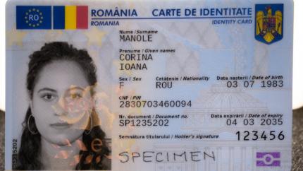 Noua carte de identitate electronica format si aspect