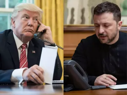 Trump a vorbit o oră cu Zelenski la telefon. Se așteaptă la o încetare completă a focului "în câteva săptămâni" Trump a vorbit o oră cu Zelenski la telefon. Se așteaptă la o încetare completă a focului "în câteva săptămâni"