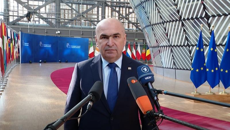 Bolojan participă la reuniunea Consiliului European de la Bruxelles. Cele două subiecte cruciale pe agenda liderilor UE