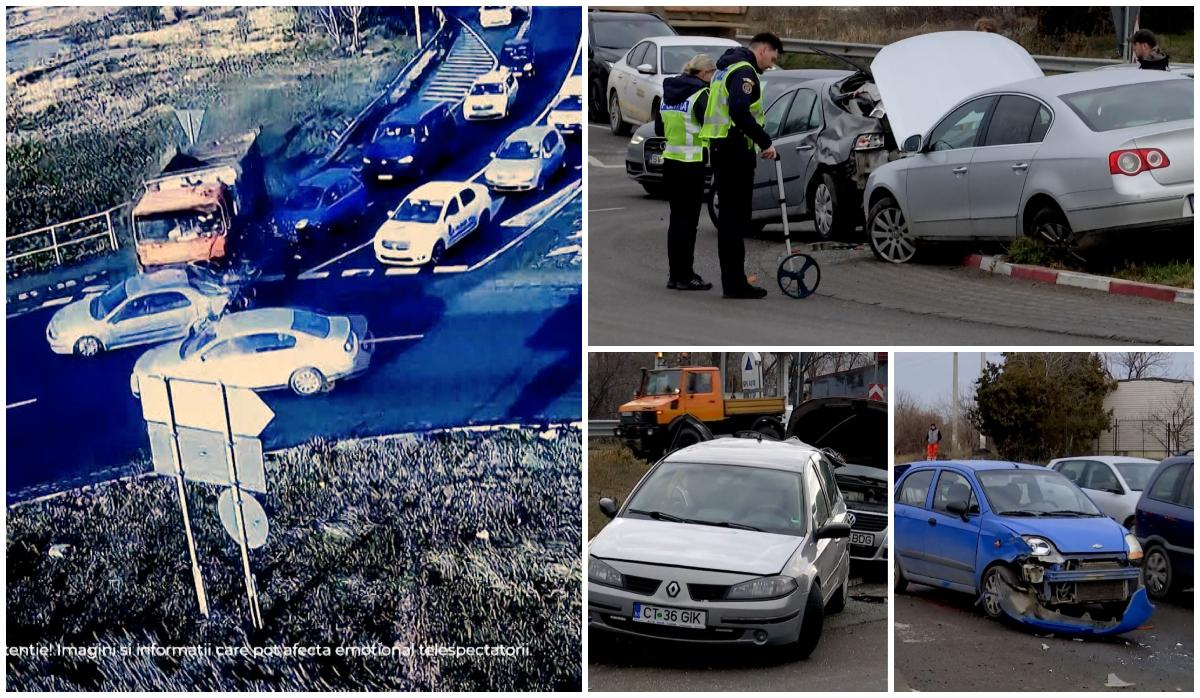 accident surprins de camere