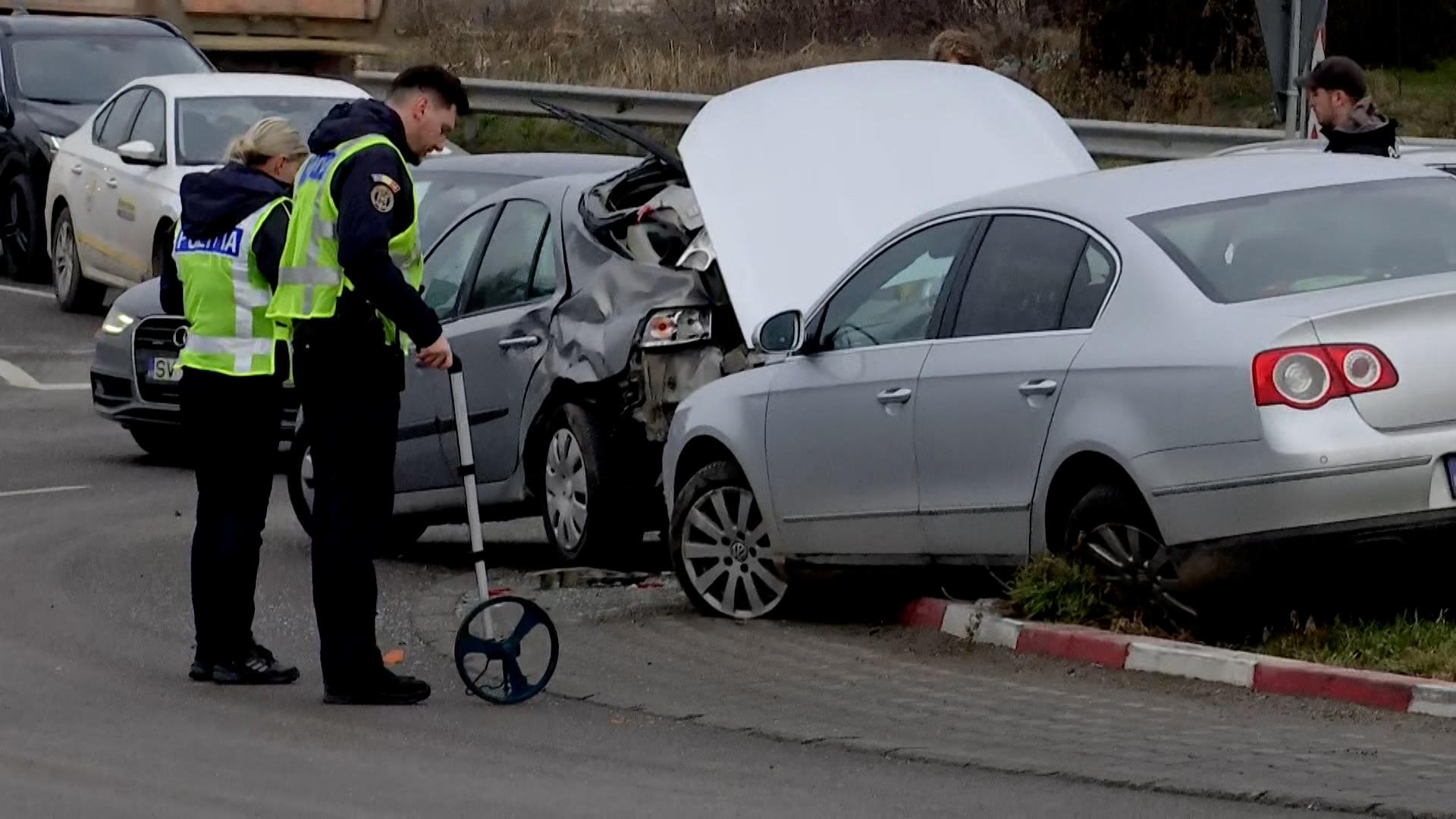 accident surprins de camere