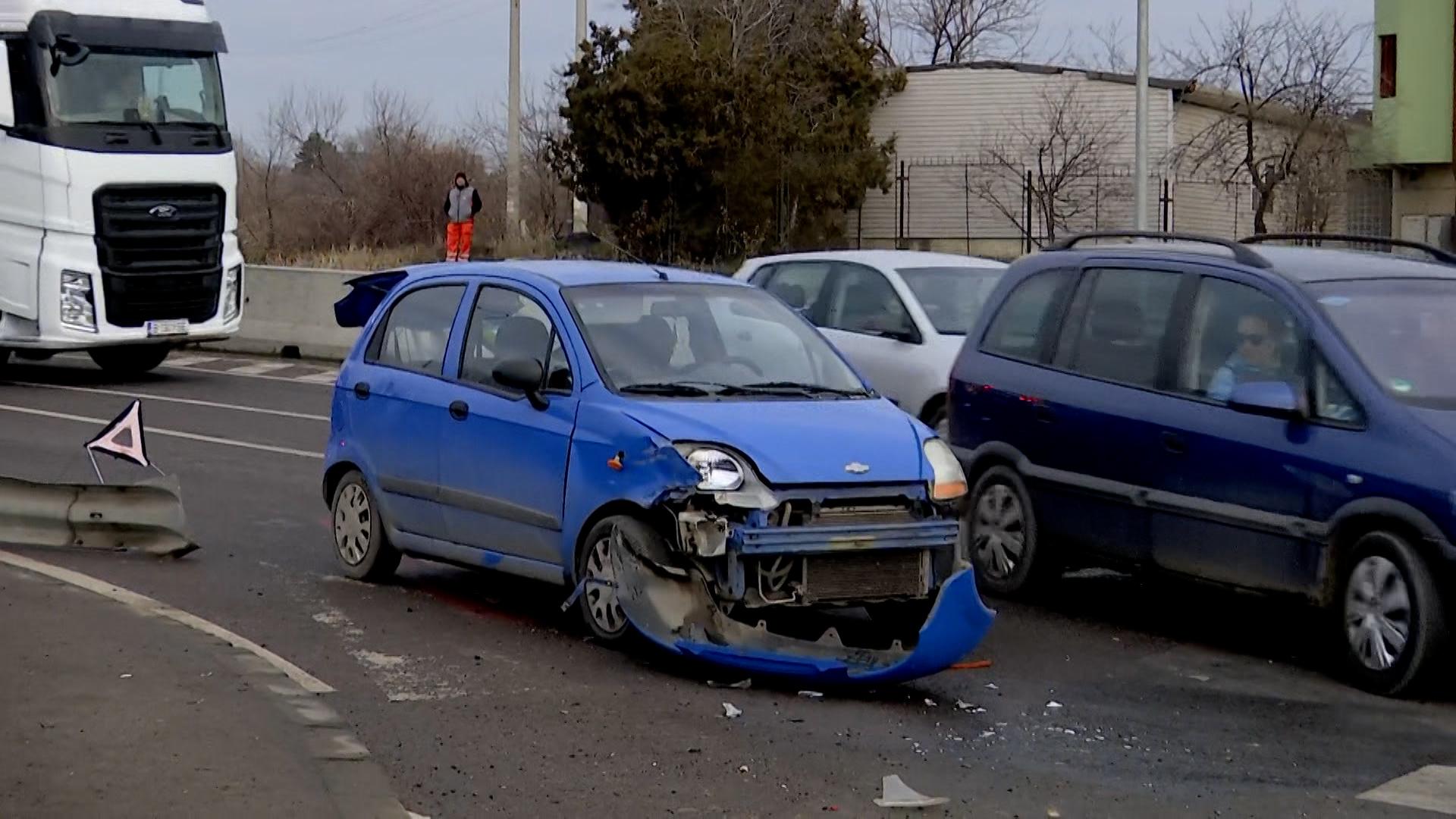 accident surprins de camere