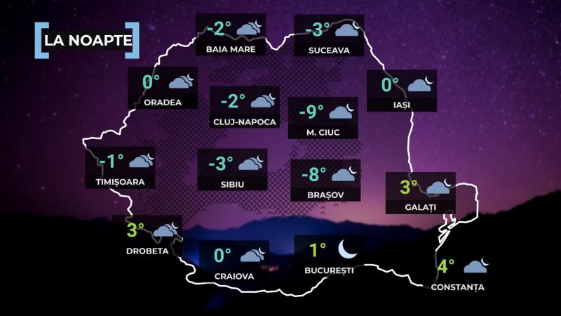 Vremea de mâine 7 martie. Temperaturi de final de primăvară. Maxime şi de 23 de grade Harta României temperaturi