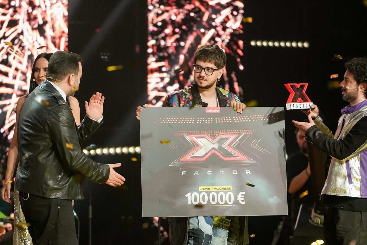 George Radu este câștigătorul X Factor 2025 şi al marelui premiu în valoare de 100.000 de euro