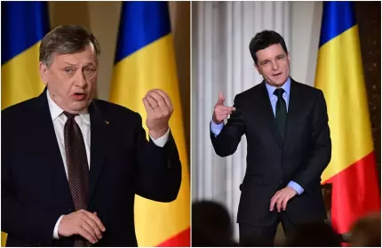 Crin Antonescu, despre Nicușor Dan: "Ori are o disfuncţie logică, ori este pus de altcineva să candideze" Crin Antonescu, despre Nicușor Dan: "Ori are o disfuncţie logică, ori este pus de altcineva să candideze"