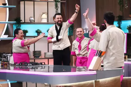 Echipa lui Chef Orlando Zaharia a câștigat battle-ul Chefi la cuțite de ieri sear Echipa lui Chef Orlando Zaharia a câștigat battle-ul Chefi la cuțite de ieri sear
