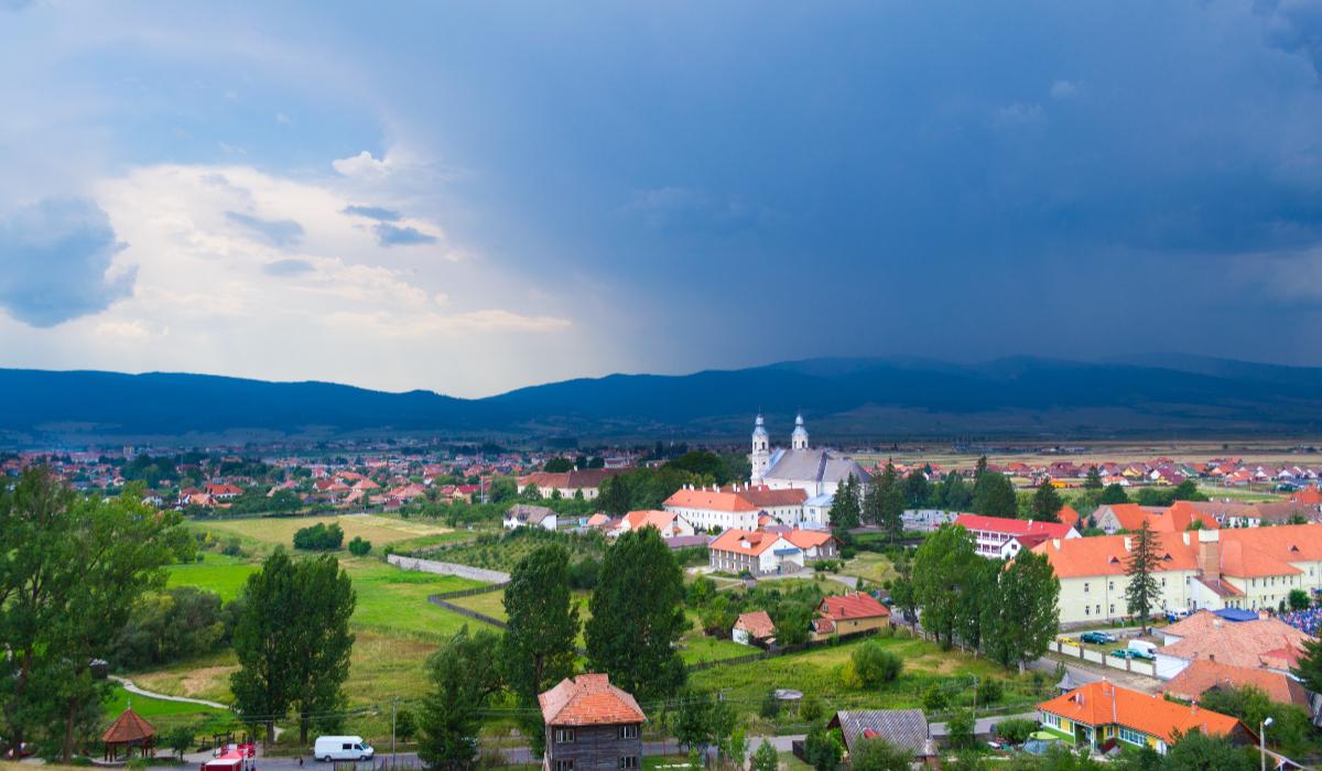 Localitatea în care a fost înregistrată cea mai scăzută temperatură pentru această perioadă, din ultimii 50 de ani