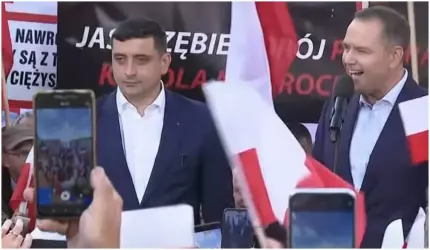 Donald Tusk critică apariția lui George Simion la un miting în Varşovia Donald Tusk critică apariția lui George Simion la un miting în Varşovia alături de candidatul pro-rus Nawrocki