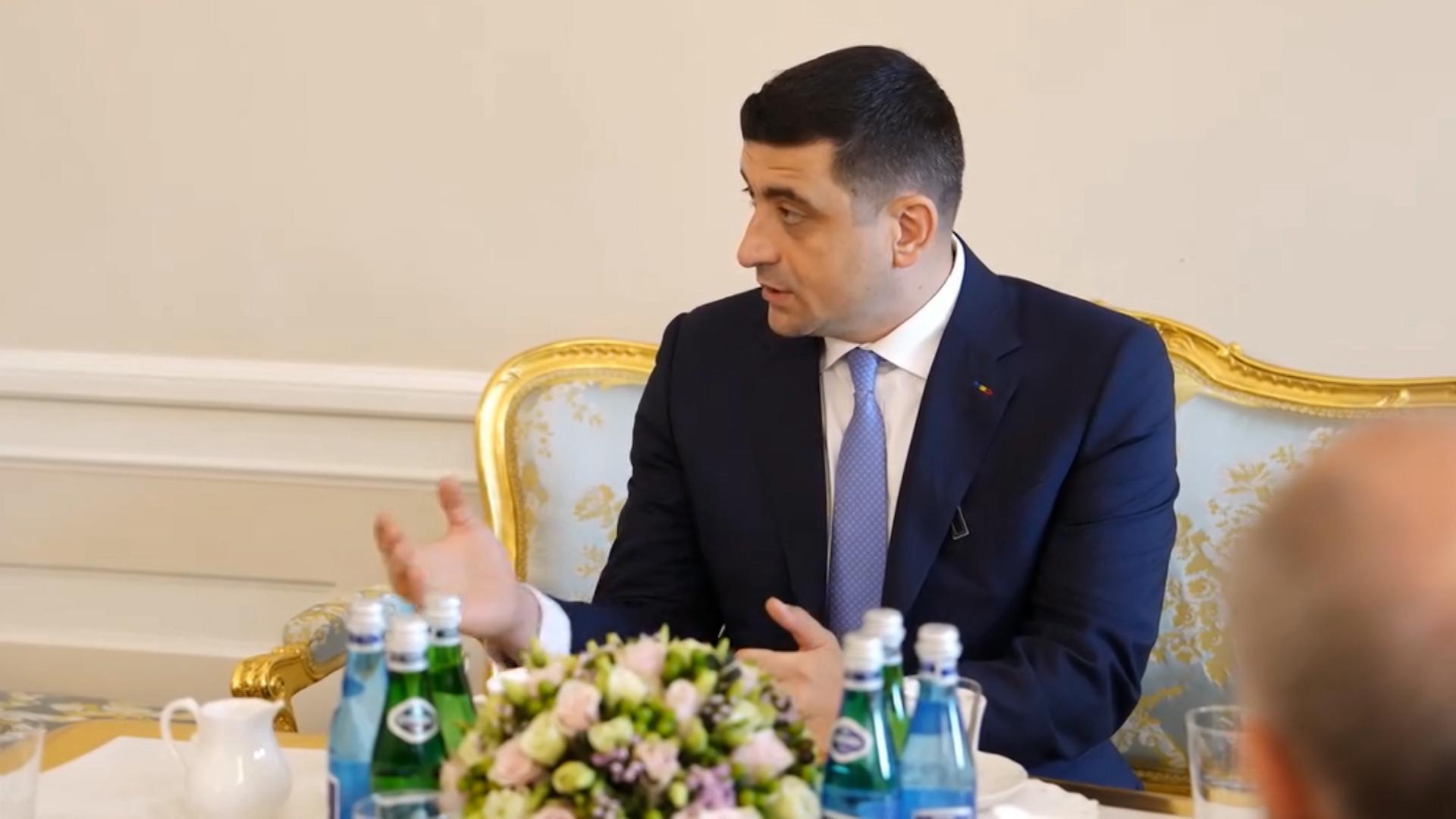 George Simion intalnire oficiala cu Matteo Salvini, Giorgia Meloni si Andrzej Duda